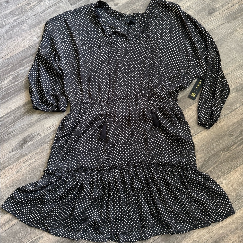 Tribal Polka Dot layered dress